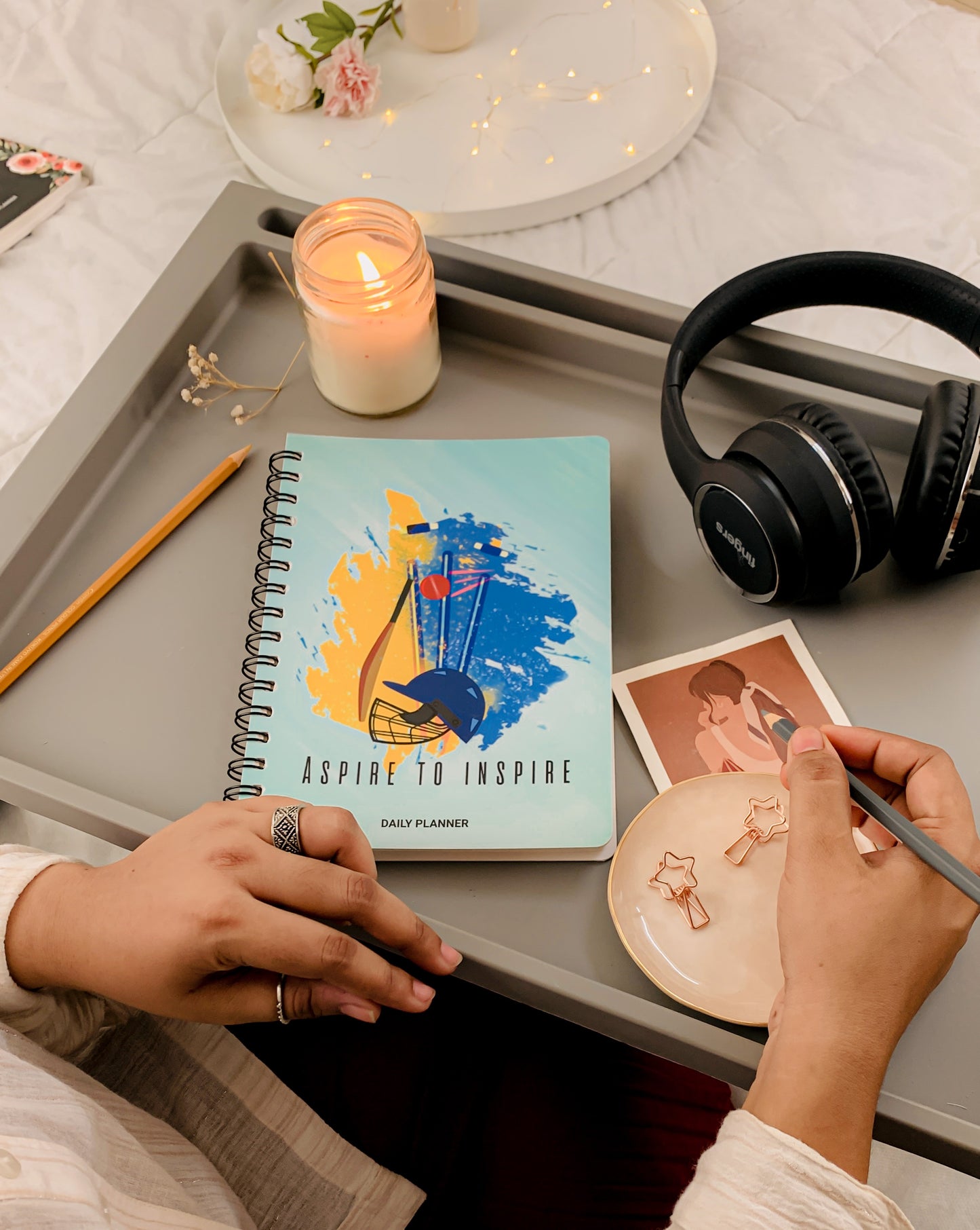 Daily Planner Undated - Aspire to Inspire