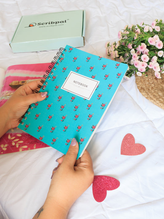 Notebook Ruled - Verdant Bloom