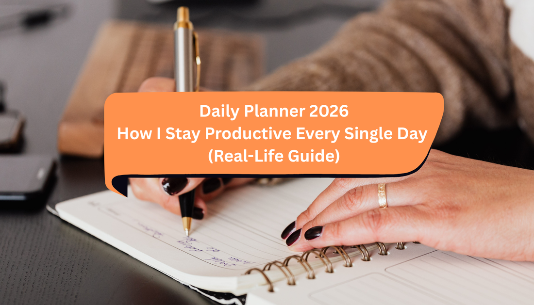 Daily Planner 2026: How I Stay Productive Every Single Day (Real-Life Guide)