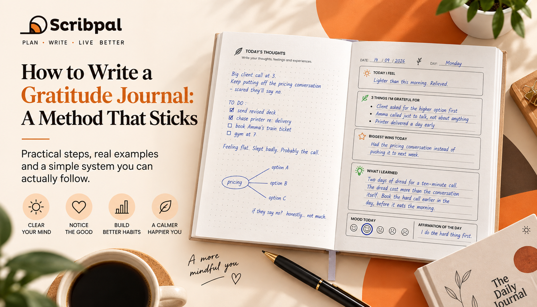 How to Write a Gratitude Journal: A Method That Sticks