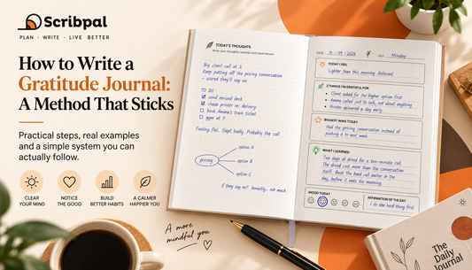 How to Write a Gratitude Journal: A Method That Sticks