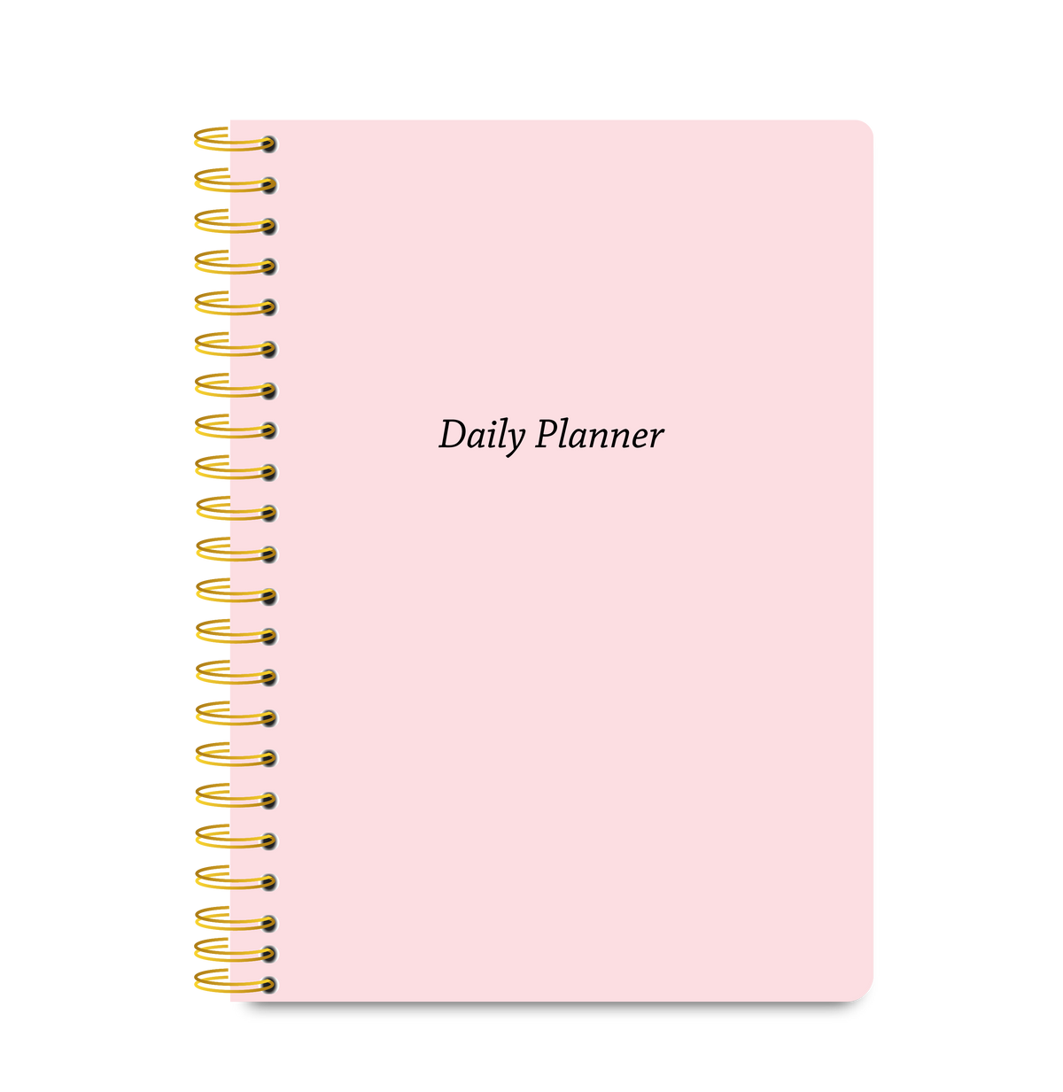 Undated Daily Planners
