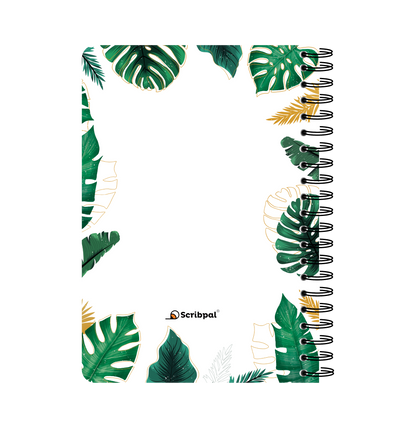 5 Subject Notebook Unruled - Leaf