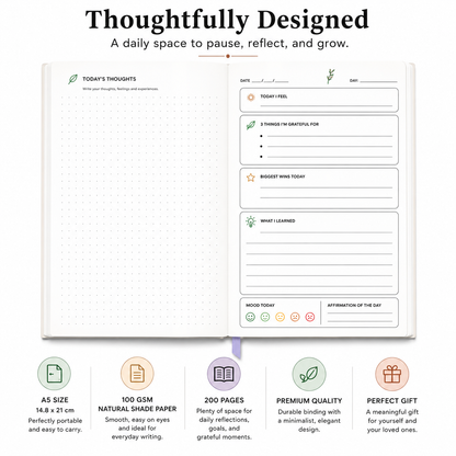 Gratitude Journal | Undated Daily Journal