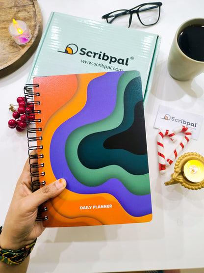Daily Planner Undated - Colour Flow Edition
