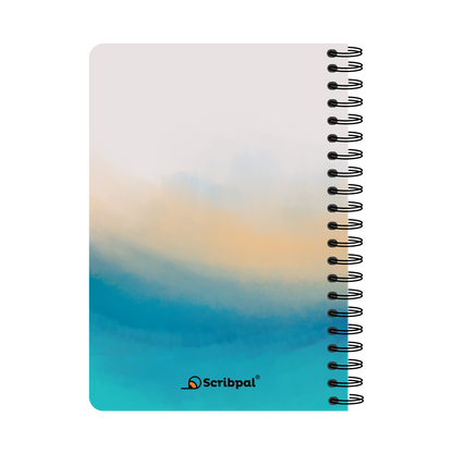 Daily Planner Undated - Golden Horizon Edition