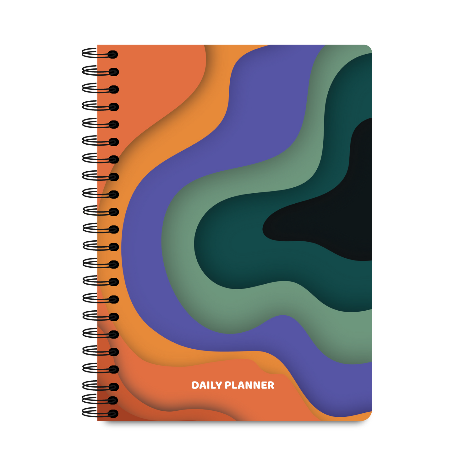 Daily Planner Undated - Colour Flow Edition