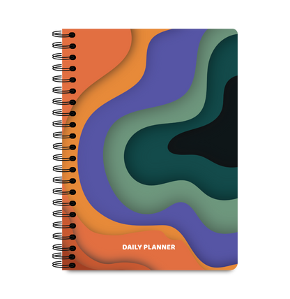 Daily Planner Undated - Colour Flow Edition