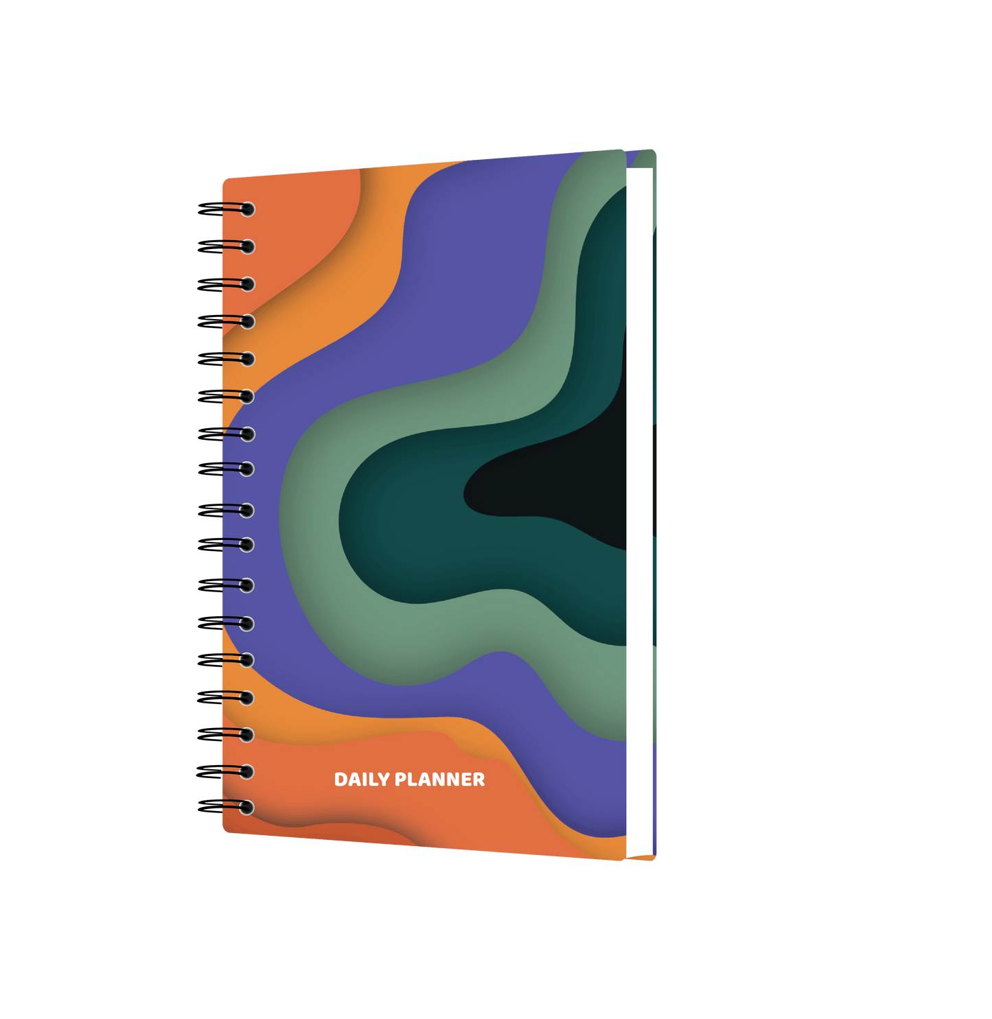 Daily Planner Undated - Colour Flow Edition