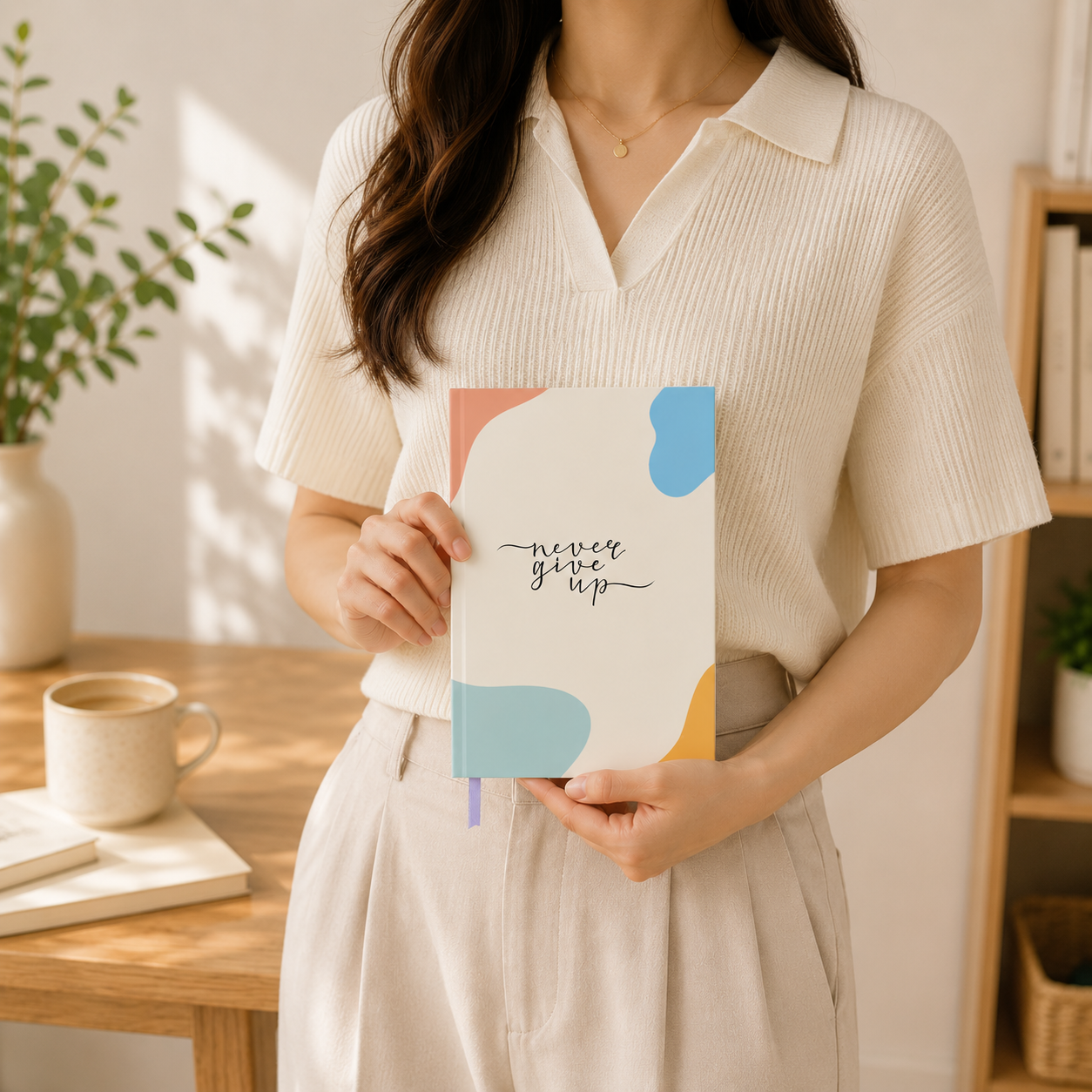 Hardbound Notebook - Plain/Unruled