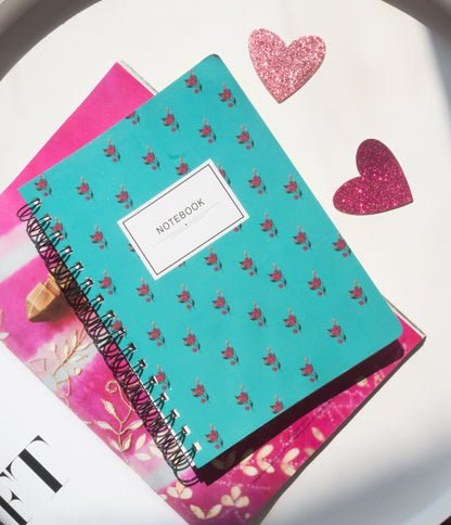 Notebook Ruled - Verdant Bloom