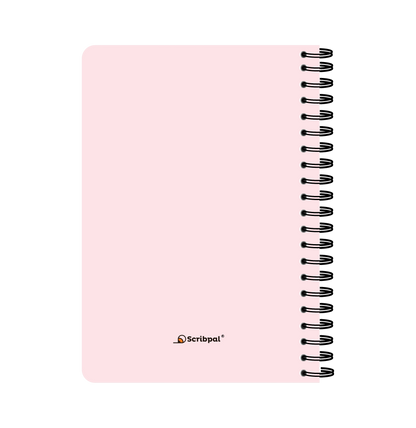 Spiral Notebooks Unruled - Rose Reverie