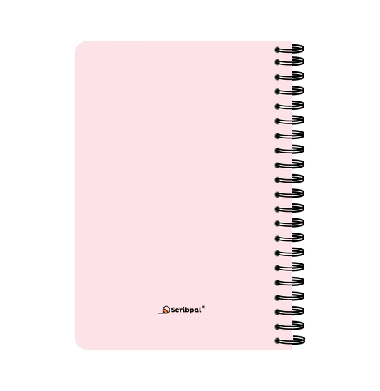 Spiral Notebooks Unruled - Rose Reverie