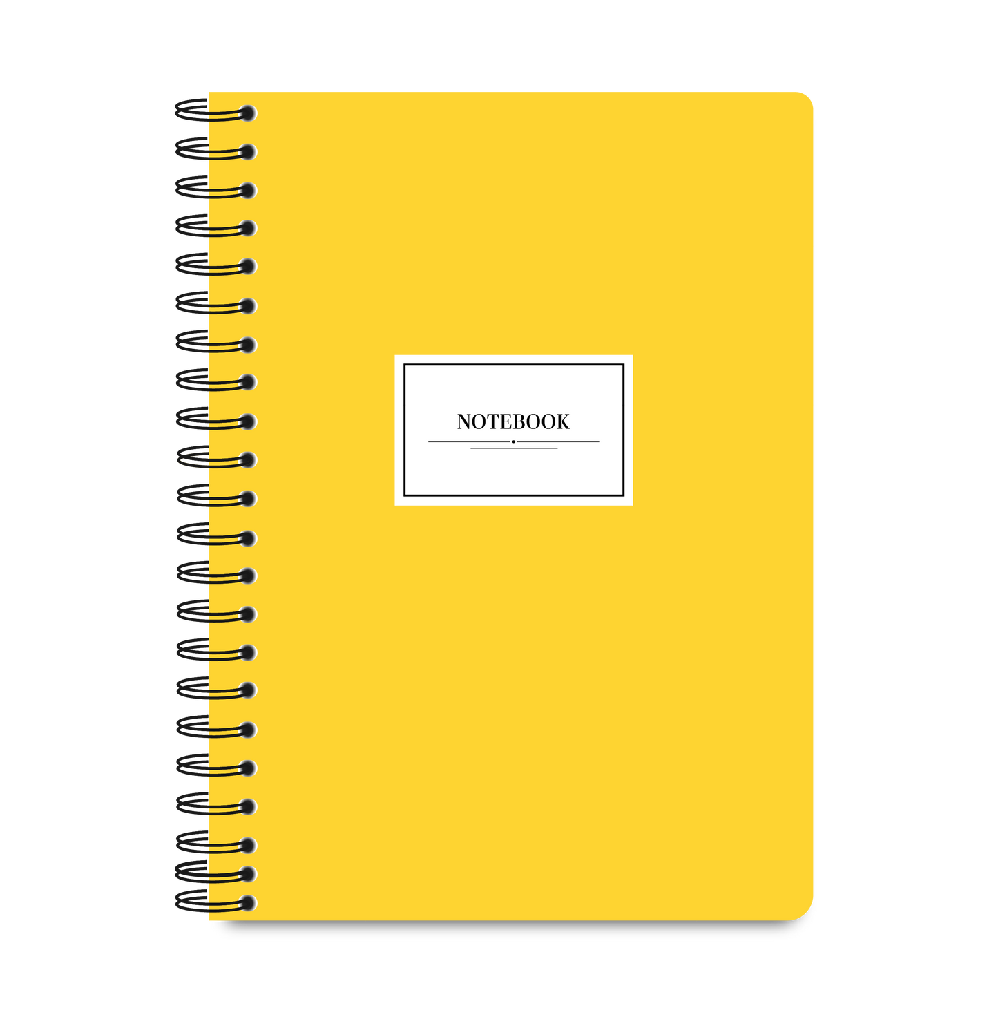 Spiral Notebook Ruled - Golden Dawn