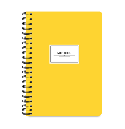 Spiral Notebook Ruled - Golden Dawn