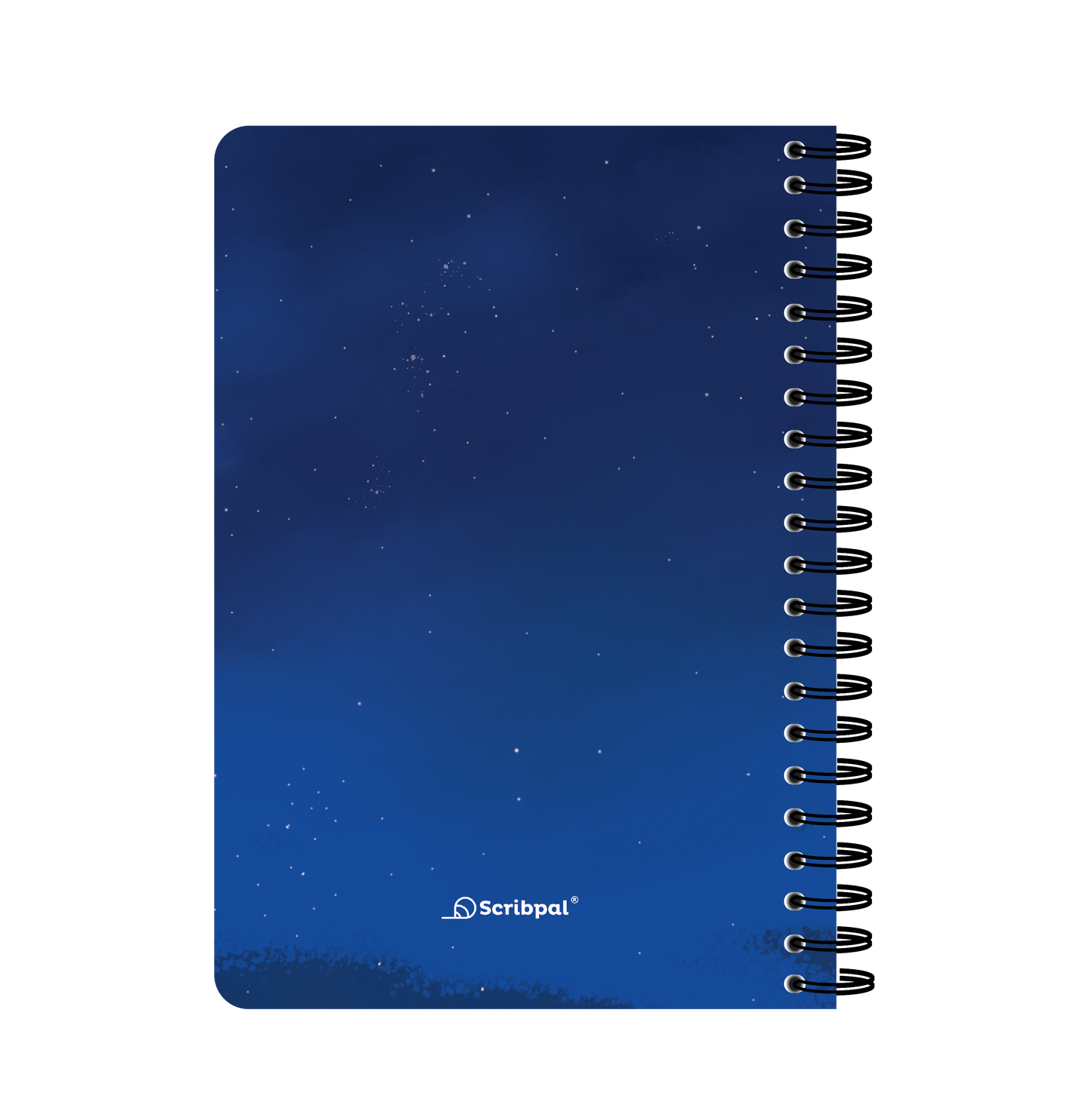 Spiral Notebook Unruled - Starlit Path