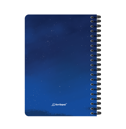 Spiral Notebook Unruled - Starlit Path