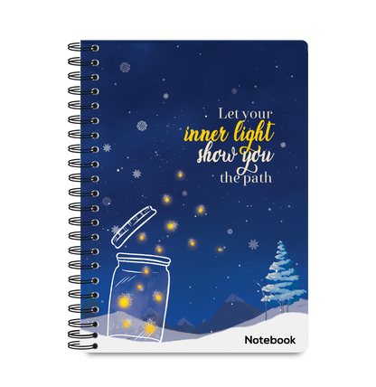 Spiral Notebook Unruled - Starlit Path