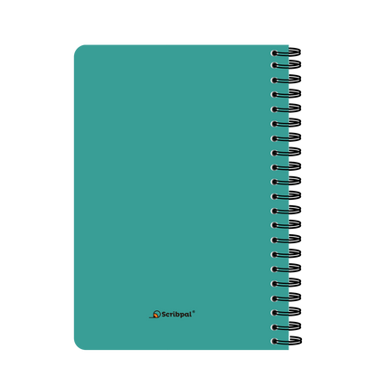 Spiral Notebook Unruled - Verdant Bloom
