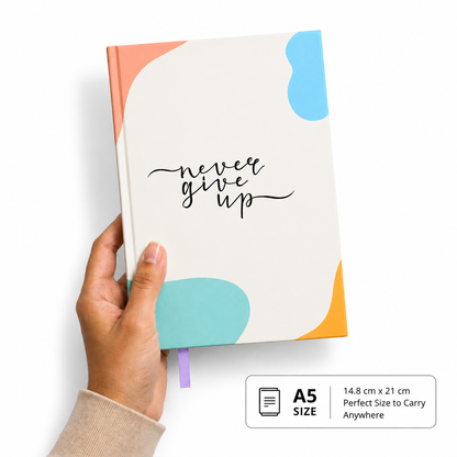 Hardbound Notebook - Plain/Unruled