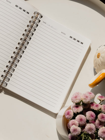 Spiral Notebook Ruled - Starlit Path